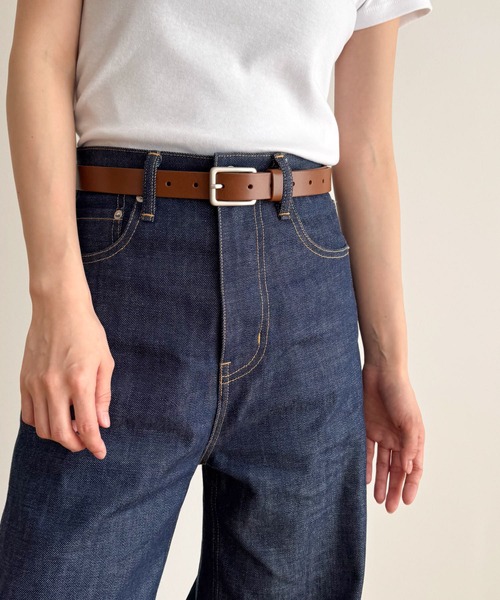 CANAL JEAN（キャナルジーン） ベルト El mar バックルレザーベルト