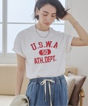 tシャツ 半袖 GILDAN カレッジロゴ オ...の詳細画像2