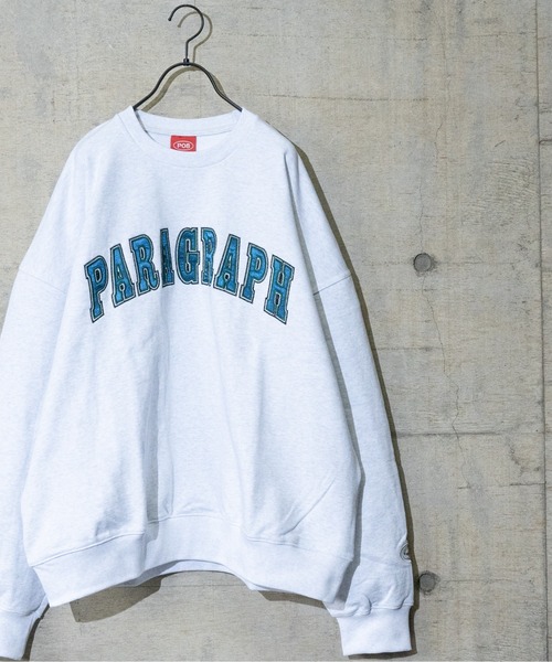 Paragraph トレーナー スウェット 「23」「PARAGRAPH/パラグラフ