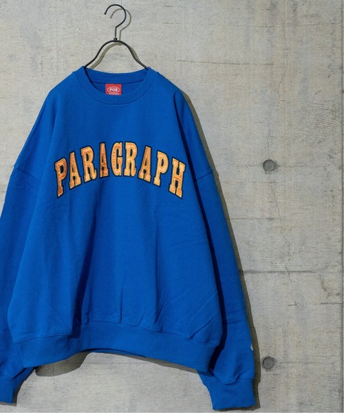 Paragraph トレーナー スウェット 「23」「PARAGRAPH/パラグラフ