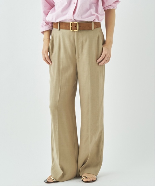plage パンツ 《追加》washable linen混パンツ2◇ : ZOZOTOWN