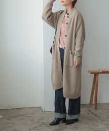 【専用】intoca. ハイネック ロング　ニットカーディガン 長袖　サイズ1 intoca. ハイネック ロング ニットカーディガン 長袖 サイズ1