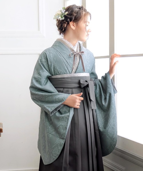 KIMONOMACHI 着物 二尺袖 単品 アラベスクシリーズ オリジナル