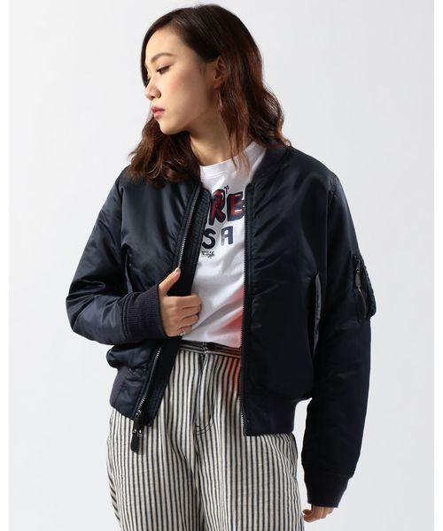 正規品好評 ジャケット ZOZOTOWN PayPayモール店 - 通販 - PayPayモール MA-1 avirex/アヴィレックス/ MA-1 COMMERCIAL/エムエーワン コマーシャル 最新作国産