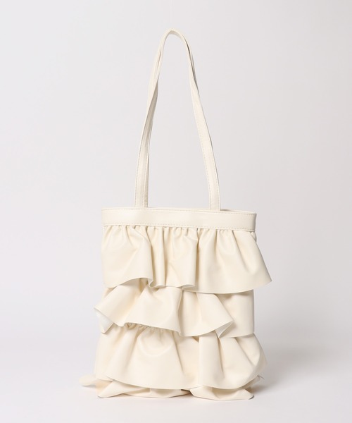 【Dries Van Noten】フリルがかわいい♪トートバッグ Dries Van Noten】フリルがかわいい♪トートバッグ (Dries Van