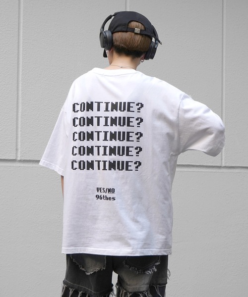 96thes tシャツ 「96thes」韓国ストリート ビックシルエット
