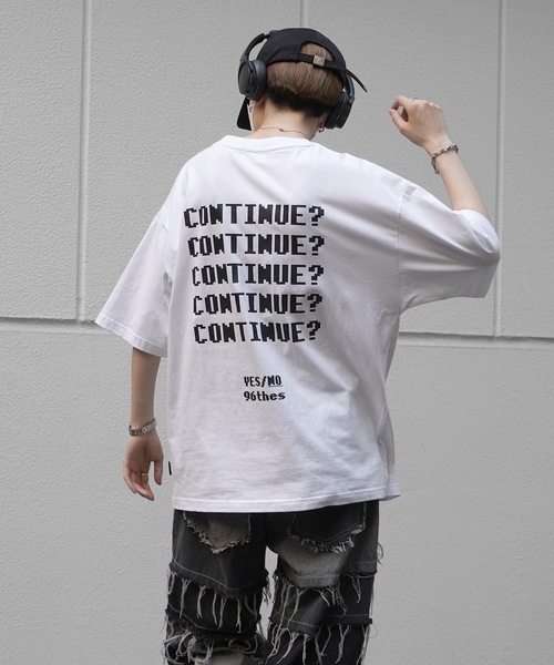 96thes tシャツ 「96thes」韓国ストリート ビックシルエット