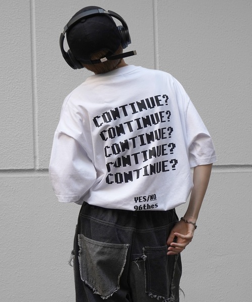 96thes tシャツ 「96thes」韓国ストリート ビックシルエット ゲーム