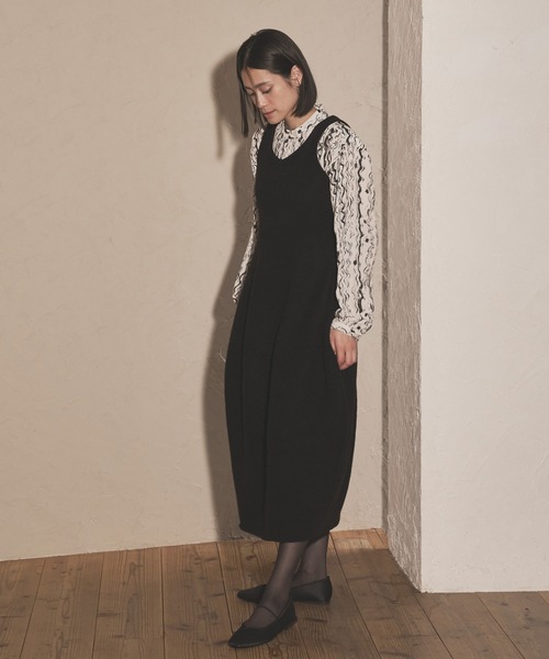 Audrey and John Wad ワンピース ブークレニットロング