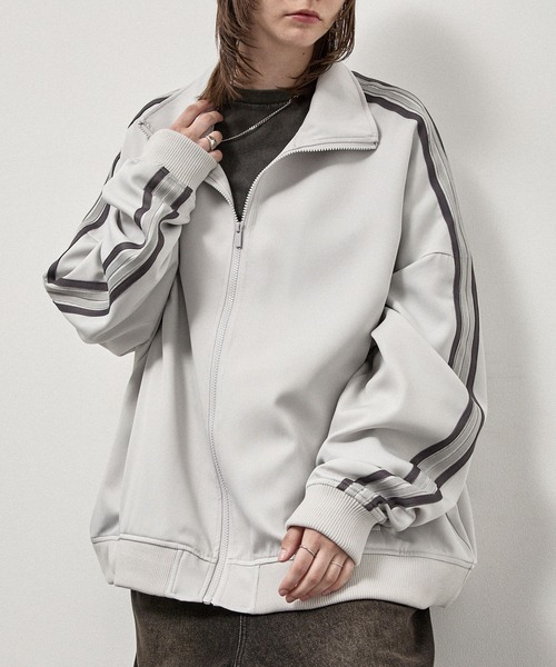 え*z様 always& トラックジャケット m ジャージ 「Alfred Alex」「セットアップ対応」'huge sizing' ダブル