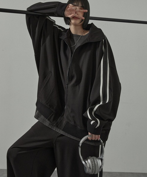 ジャージ 「セットアップ対応」'huge sizing' ダブルフェイス