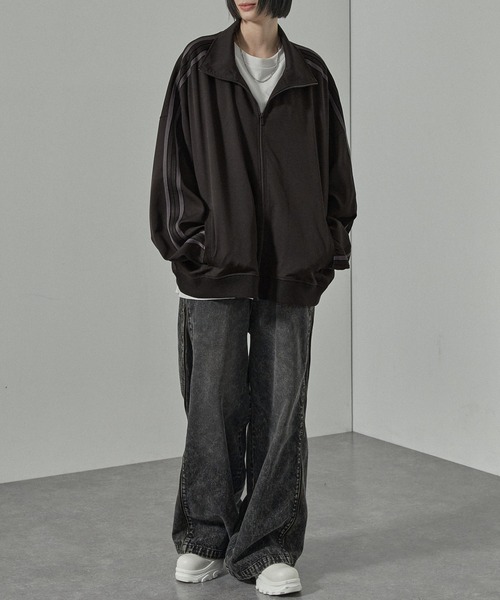 ジャージ 「Alfred Alex」「セットアップ対応」'huge sizing' ダブル