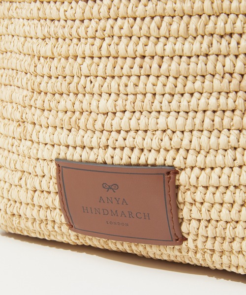 ANYA HINDMARCH N/S ラフィア アイズ スモール トート Small Raffia Tote Bag with Eyes | Anya Hindmarch UK