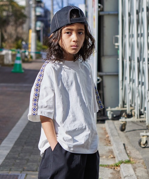 トップス non PAIRMANON STREET tシャツ 「PAIRMANON STREET」無地 ライン