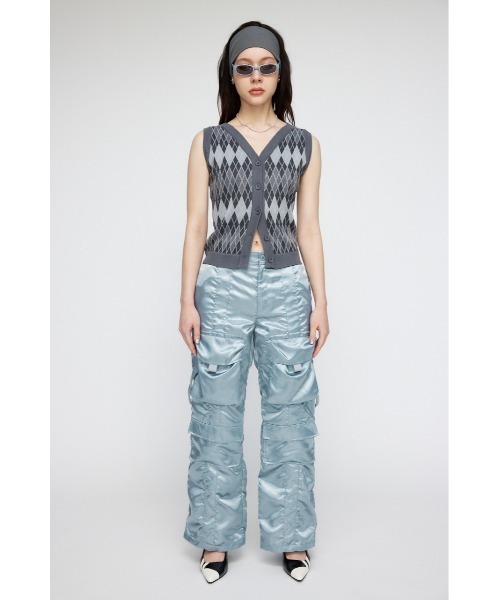 LAGUA GEM LEG LOOSE KNIT PT ラグアジェム パンツ
