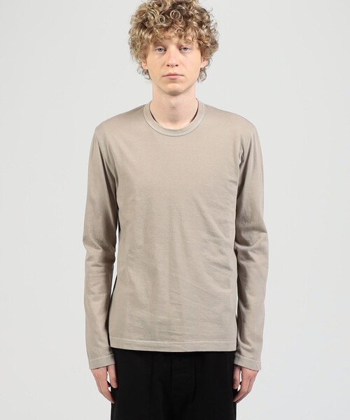 JAMES PERSE MEN コットン定番ロングスリーブTシャツ JAMES PERSE MEN コットン定番ロングスリーブTシャツ