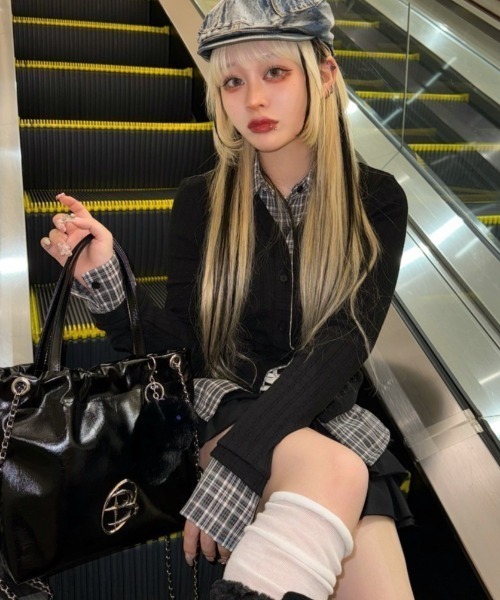 FANCY CLUB スカート 「FANCY CLUB」PUFF SWEAT CANCAN MINI