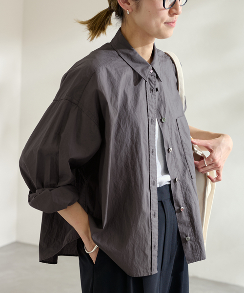 FRAMeWORK レディースシャツ FRAMeWORK シャツ ブラウス BOXY レディース : ZOZOTOWN Yahoo