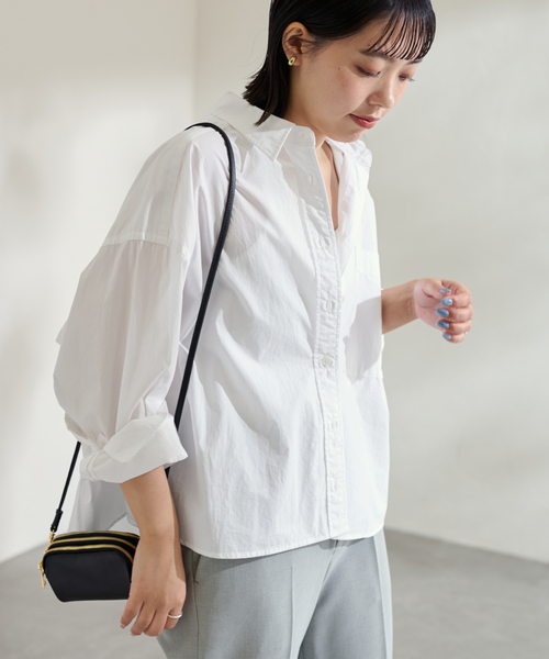 FRAMeWORK シャツ ブラウス BOXY レディース : ZOZOTOWN Yahoo