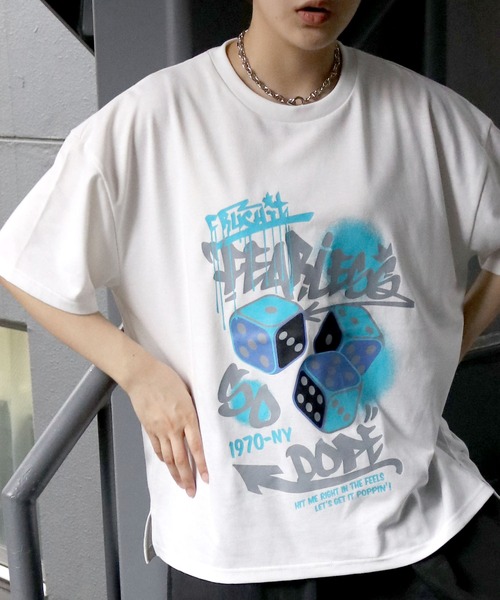 AVANDRESS★人気★男女兼用★LAUREL T-SHIRT オーバーサイズ FDR S033 Logo Oversized Tshirts ユニセックス 男女兼用 FDR
