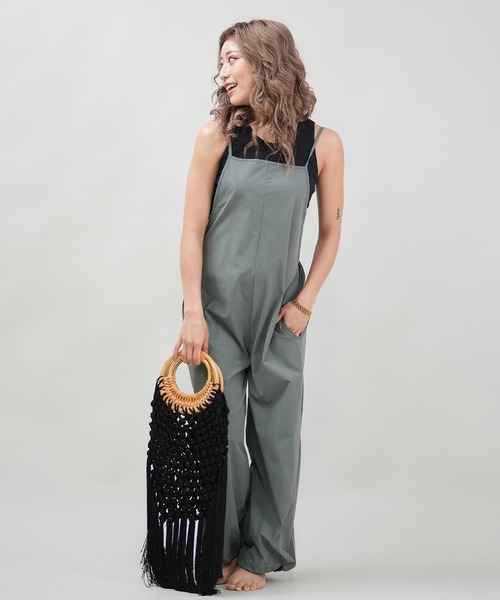 room306水陸両用オールインワン room306 CONTEMPORARY / Front Gather UV Rompers