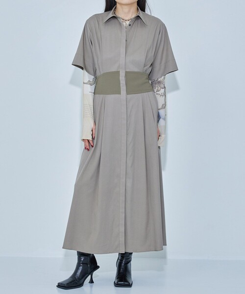 STUDIOUS／ステュディオス ワンピース・ドレス STUDIOUS ワンピース 「STUDIOUS/ステュディオス」Back Tucked