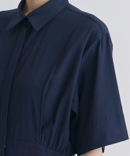 送料無料 美品 STUDIOUS ステュディオス ロング シャツ ワンピース cn3130-03_1.jpg