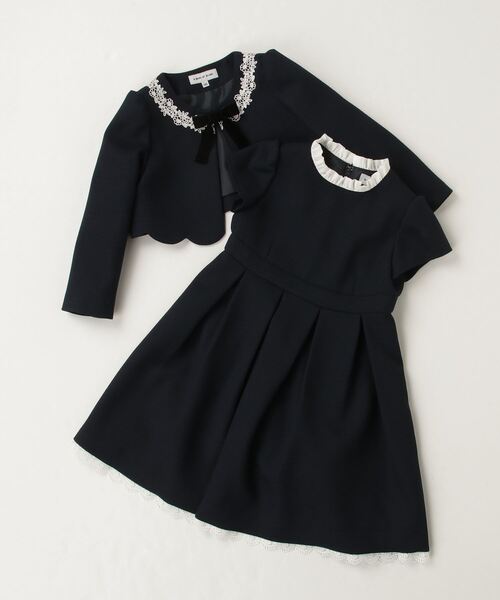 B:MING by BEAMS」 「KIDS」セットアップ 120 ネイビー キッズ  