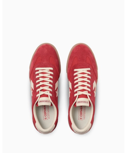 コンバース　ロードクラシックox レッド　27センチ　新品　メンズスニーカー CONVERSE｜ロードクラシック SK OX キャンバス スエード