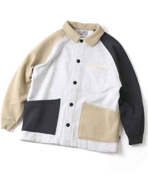 gym master（ジムマスター） カバーオール 12ozヘビー裏起毛スウェット