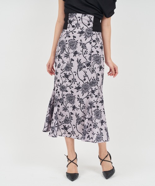 ROYAL PARTY（ロイヤルパーティー） スカート オリジナル花柄ハイ