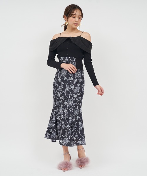 ROYAL PARTY（ロイヤルパーティー） スカート オリジナル花柄ハイ