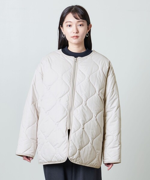 アウター 「MARW UNITED ARROWS」キルティング ミドルコート 