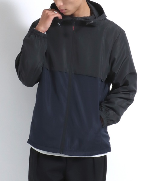 マウンテンパーカー M〜3XL 撥水加工 マウンテンパーカー ウインドブレーカー 撥水加工・UVカット加工