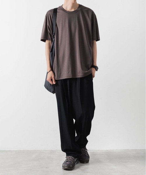軽井ページ② RAGEBLUE スラックス STRAIGHT-PRESS twill easy wide slacks