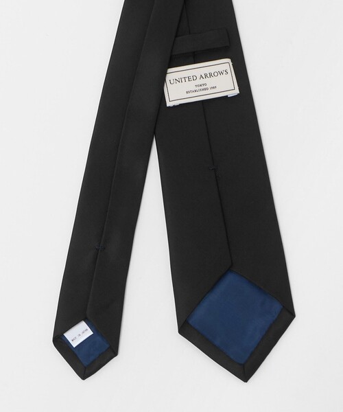 ユナイテッドアローズ 小紋柄タイ ネクタイ ブラック系 美品 UNITED ARROWS 小紋柄 プリントネクタイ バーガンディ 日本製