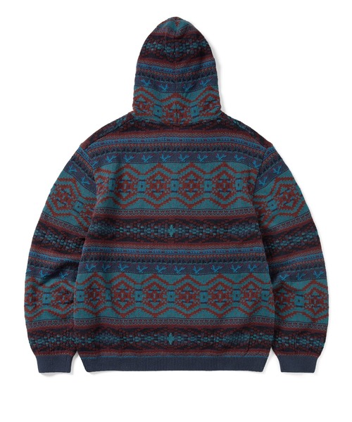 さらに100円引き◆thisisneverthat◆Cable Knit Zip Hoodie Cable Knit Zip Hoodie - thisisneverthat®