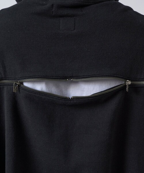 FACETASM 7 BARS ZIPPER HOODIE ブラック FACETASM/ファセッタズム】7BARS ZIPPER HOODIE（パーカー