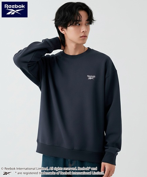 トレーナー+スウェット Reebok trainer. Reebok（リーボック） トレーナー スウェット /配色 ワンポイント