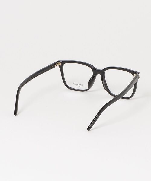 SAINT LAURENT スクエアフレムメカネ SL580001 001 Saint Laurent SL 780 Eyeglasses 001 Silver Transparent - eye