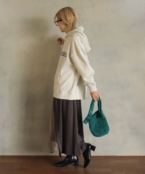 BIZ CREEK パーカー オリジナルロゴパーカー レディース : ZOZOTOWN