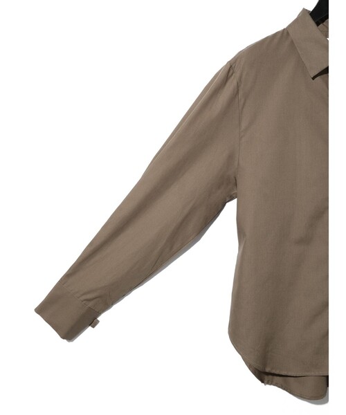 MIDIUMISOLID ブラウス シャツ for Ladies ストラップカフス