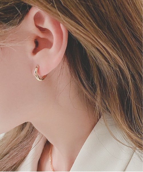 ピアス y NO WAY ピアス /フープピアス(両耳用) レディース メンズ