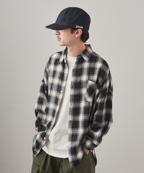 Schott N.Y.C（ショット） キャップ 帽子 「Schott」コットンワーク