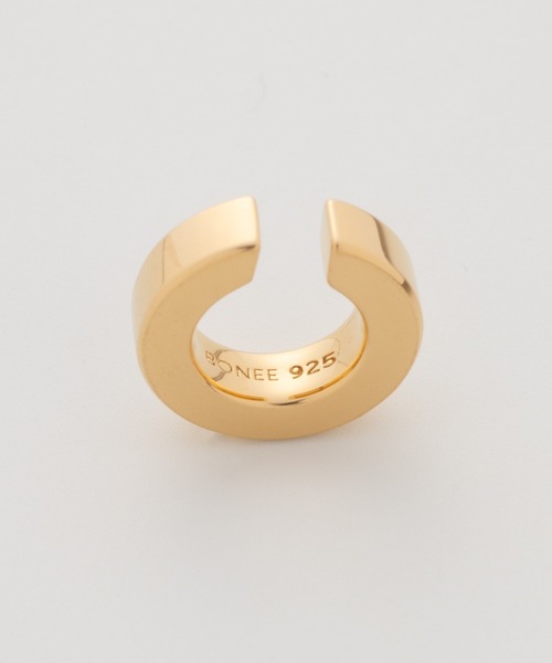 イヤーカフ SQUARE LINE EARCUFF メンズの画像