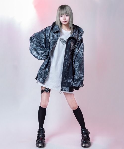 魔王城でおやすみ タペストリー ボトル バッグ Tシャツ パーカー セット 朔夜トバリさんコラボユニセックスジャージパーカー ｜ Favorite