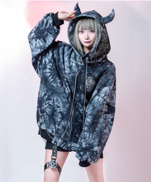 BACKSTAGE PASS（バックステージパス） パーカー DEMON TIME(デーモン