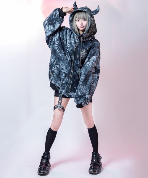 BACKSTAGE PASS（バックステージパス） パーカー DEMON TIME(デーモン