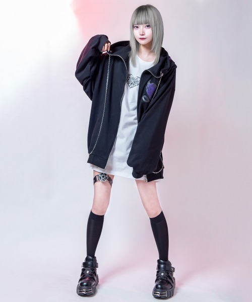 BACKSTAGE PASS（バックステージパス） パーカー DEMON TIME(デーモン