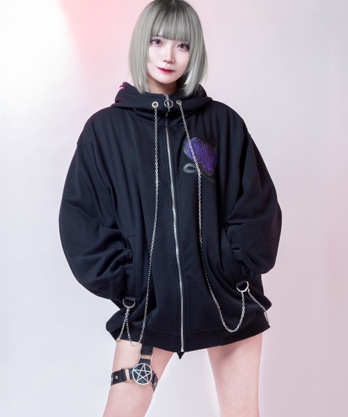 BACKSTAGE PASS（バックステージパス） パーカー DEMON TIME(デーモン